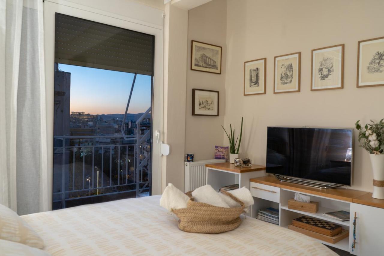 Pagrati 1 Bedroom 2 Persons Apartment By Mps Афины Экстерьер фото