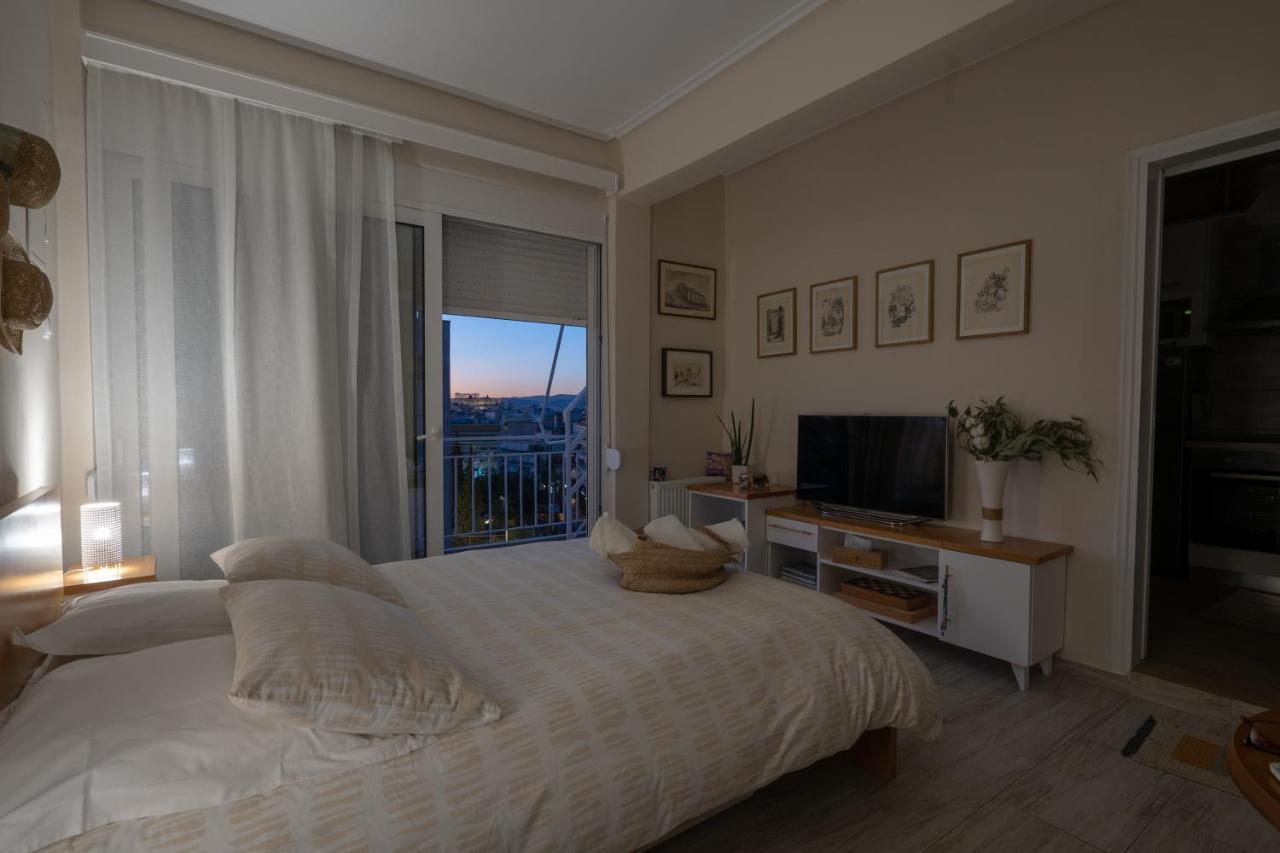 Pagrati 1 Bedroom 2 Persons Apartment By Mps Афины Экстерьер фото